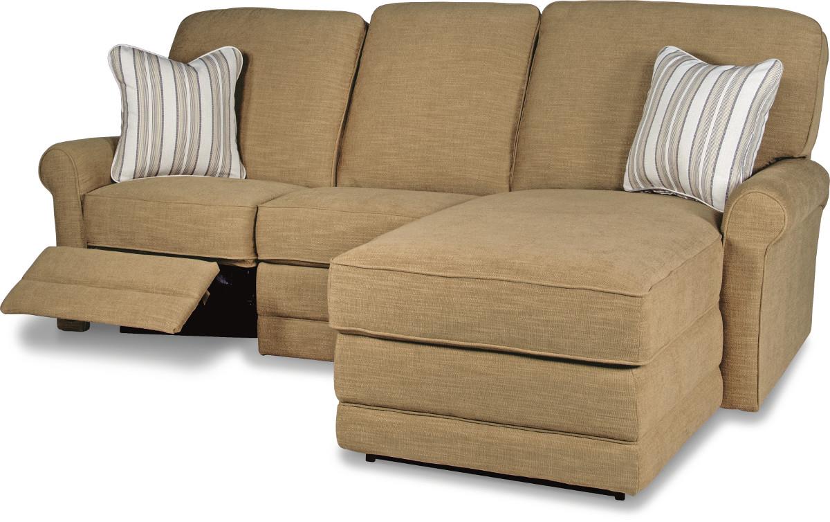 LaZBoy Addison Two Piece Reclining Sectional Sofa with RAF Reclining
